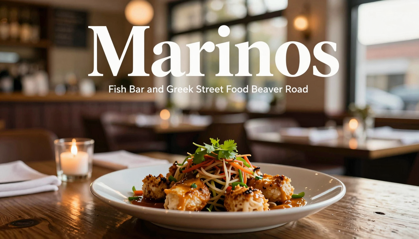 Marinos Fish Bar and Greek Street Food Beaver Road — Takeways